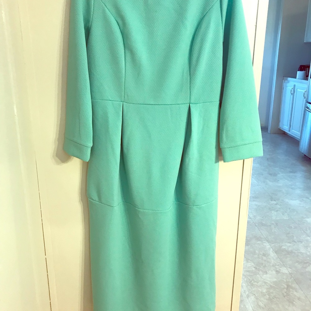 Large turquoise dress by shien